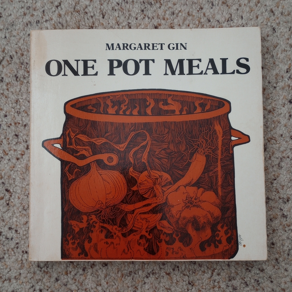 Vintage Cook Book One Pot Meals Margaret Gin